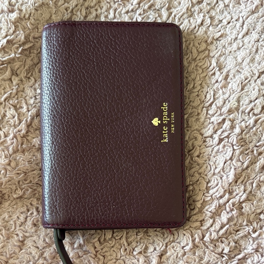 Kate Spade Plum Leather Wallet